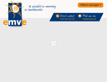 Tablet Screenshot of emve.nl